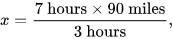 example of a cross-multiplication