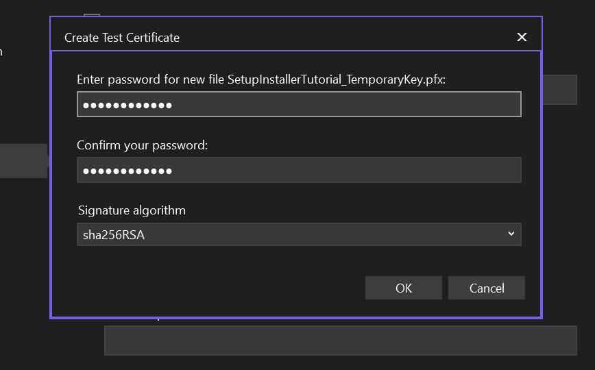 Configure Password