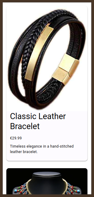 product card paddings