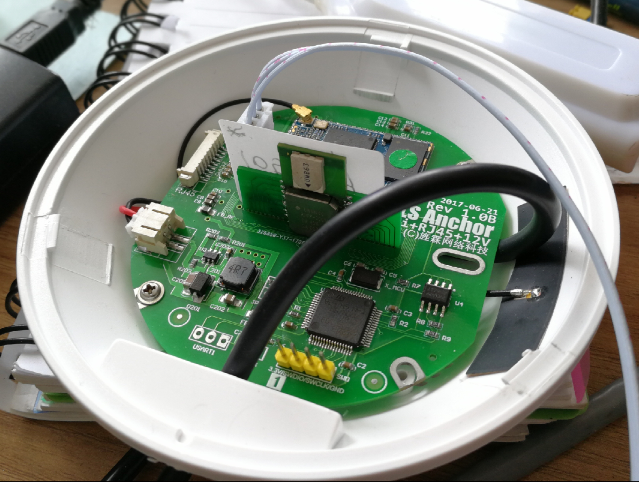 This anchor is trying to connect to WIFI and adds a WIFI module