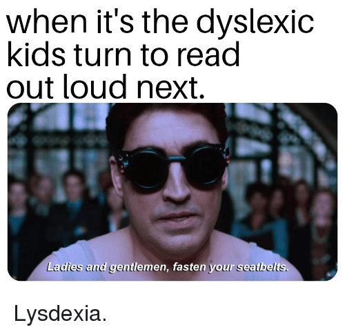 Time to read out loud