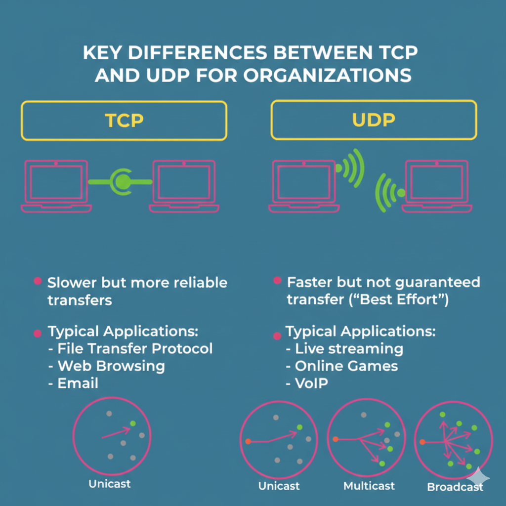 TCP UDP