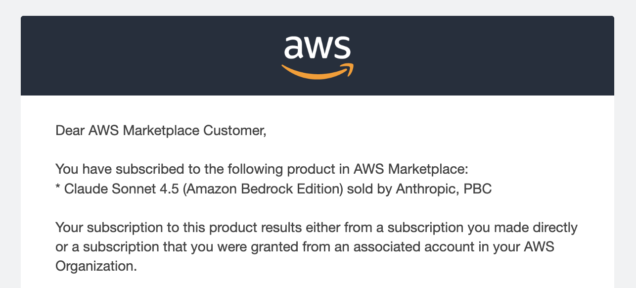 Bedrock Playground showing Anthropic models