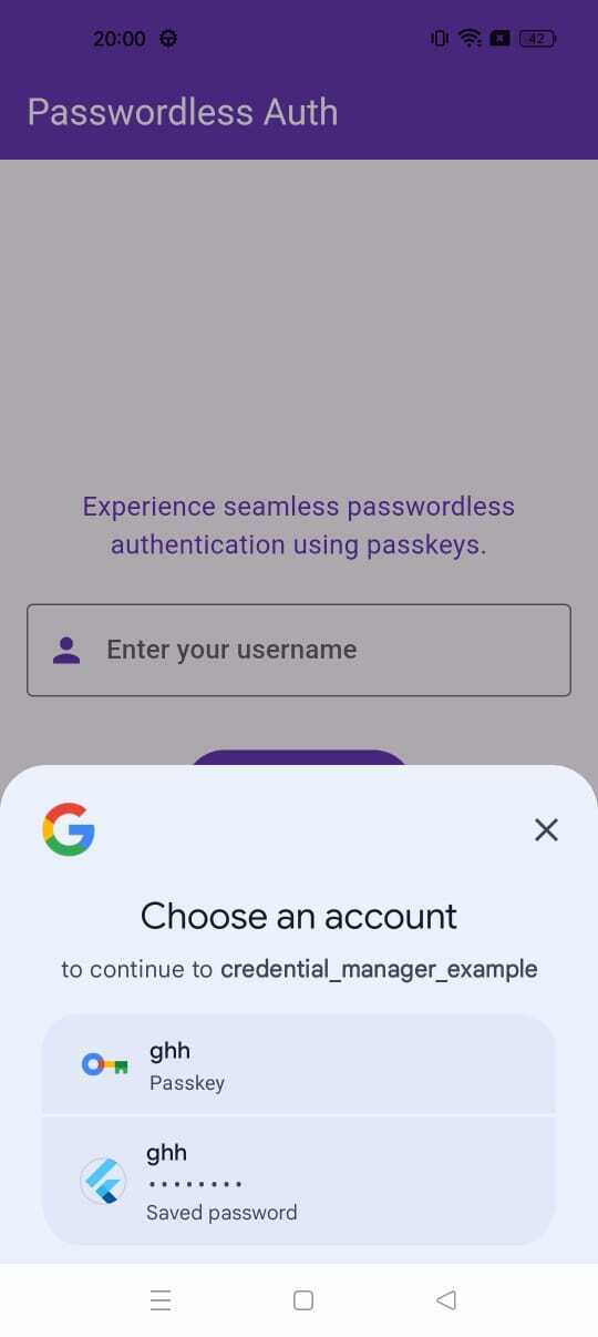 Passkey Registation 2