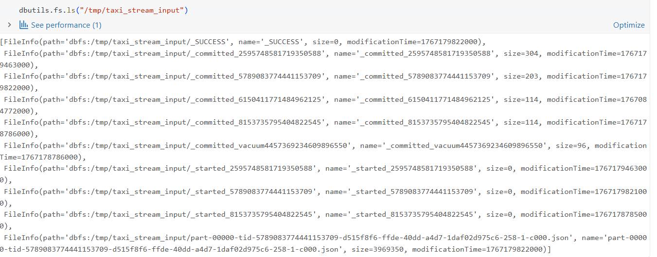 생성된 JSON 파일