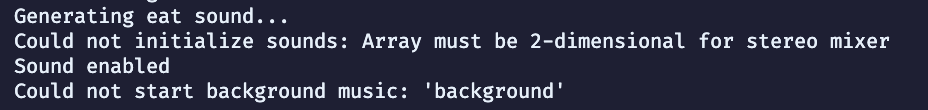 Error Sound