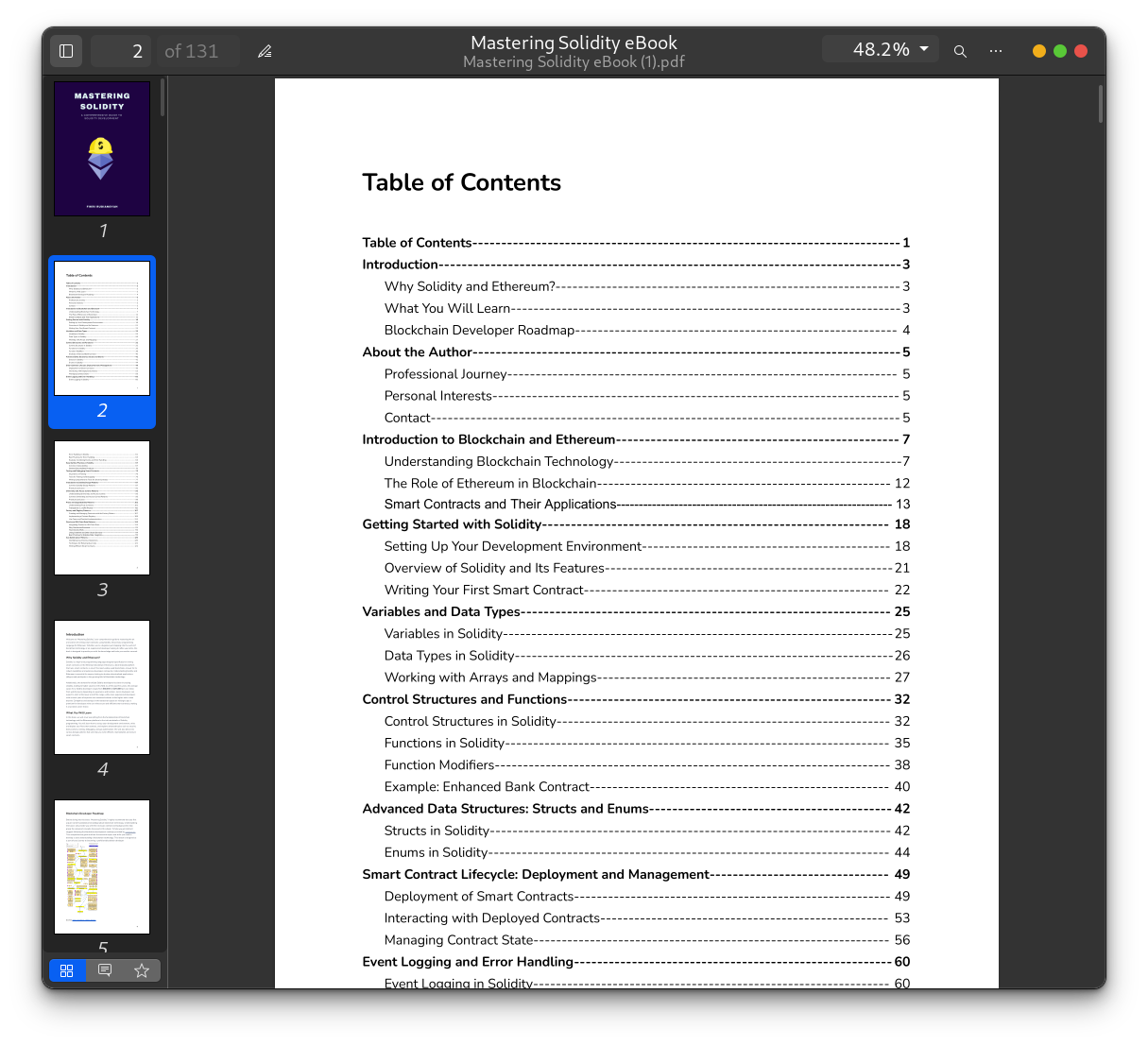 Mastering Solidity eBook
