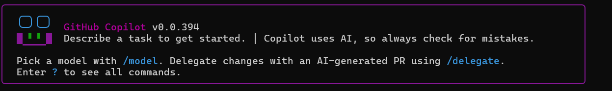 Copilot CLI
