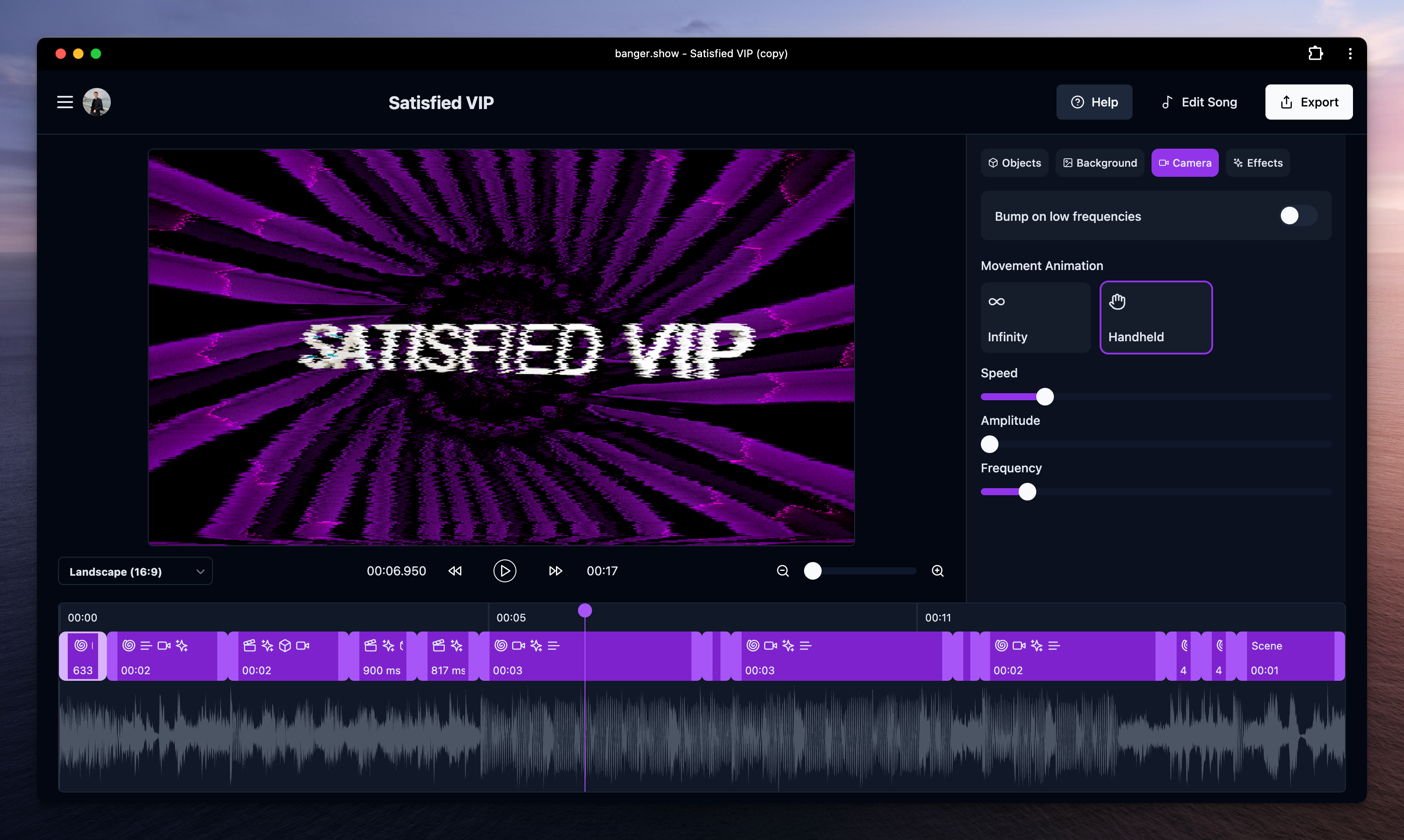 banger.show screenshot