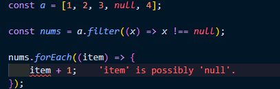 typescript 5.4 filter method