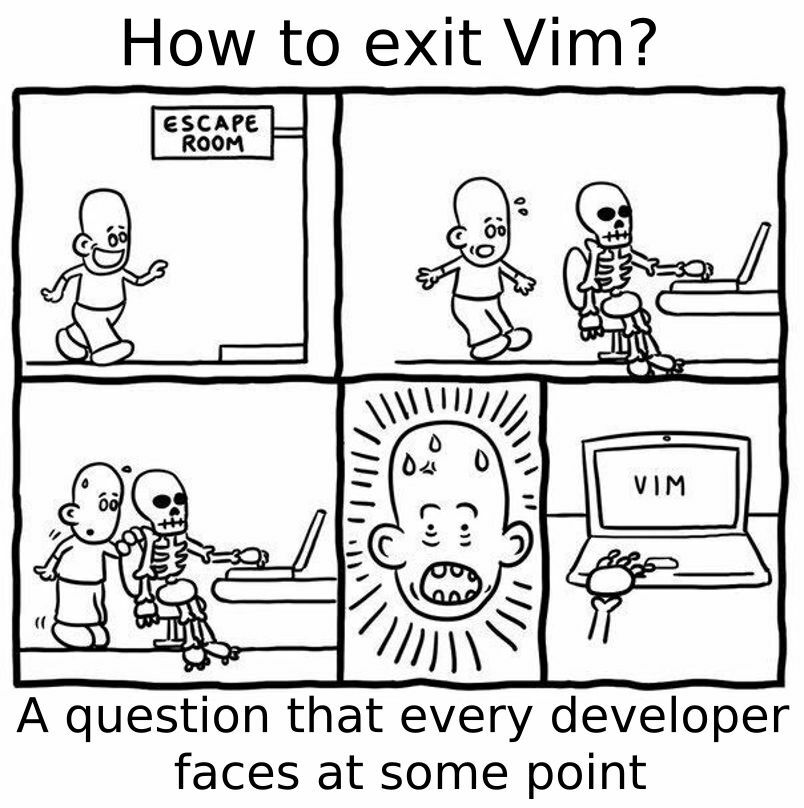 How to exit vim?