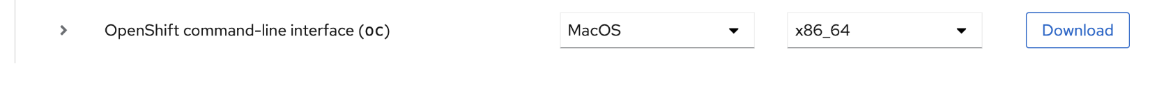 Download oc CLI