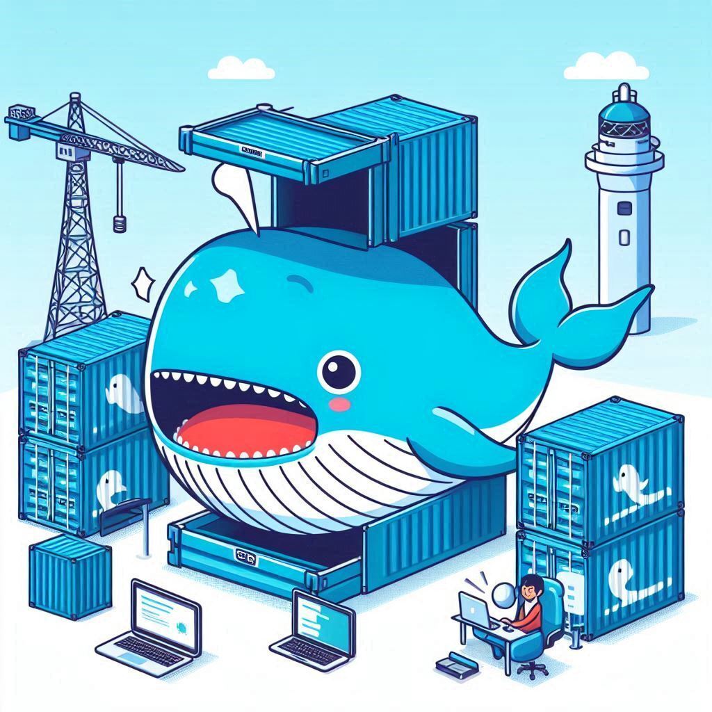 Docker animated image