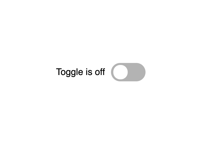Toggle Switch Off