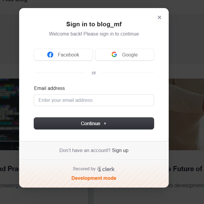 Login Page