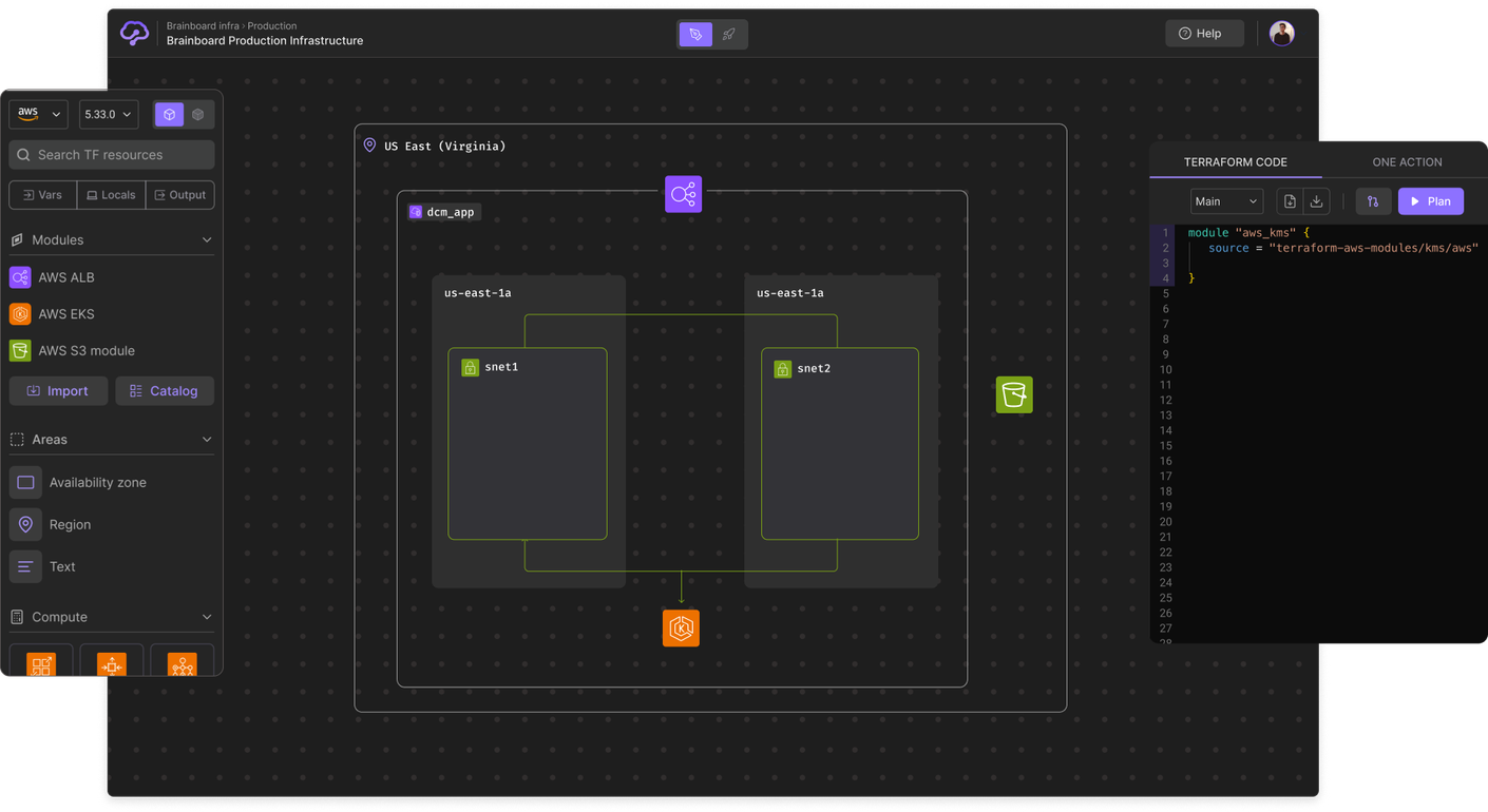 Terraform cloud designer