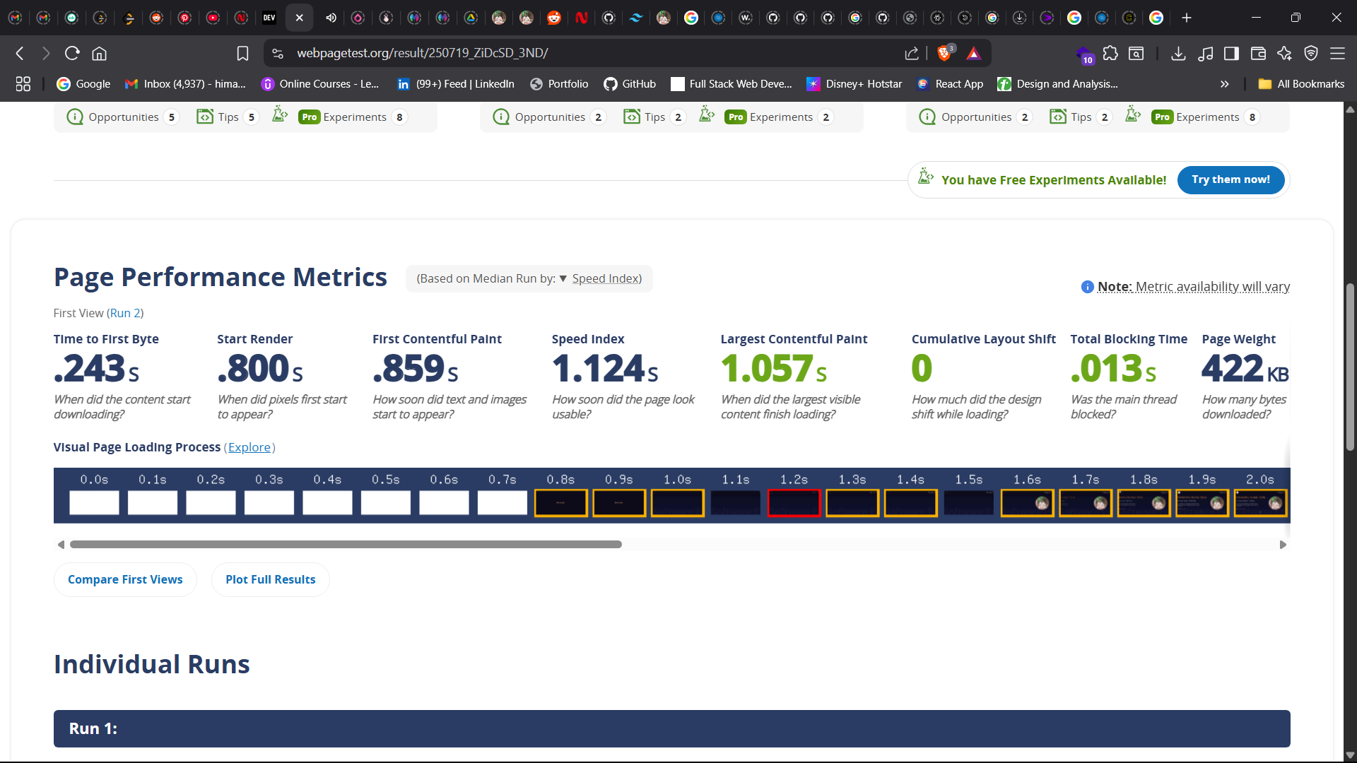Webpagetest