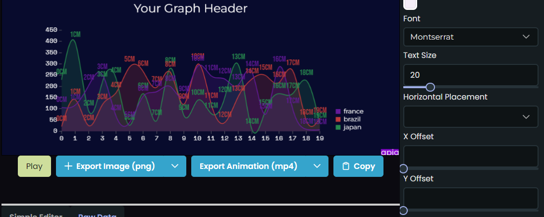 Watermark positioning