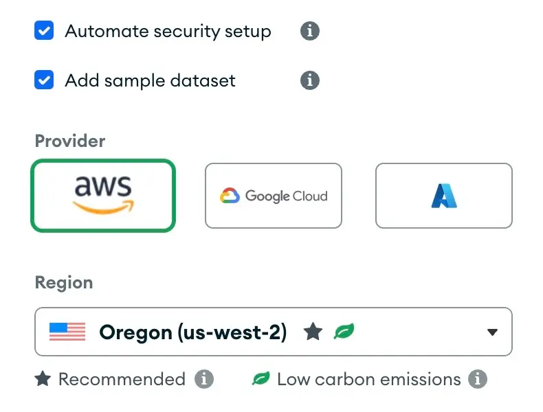 Provider AWS