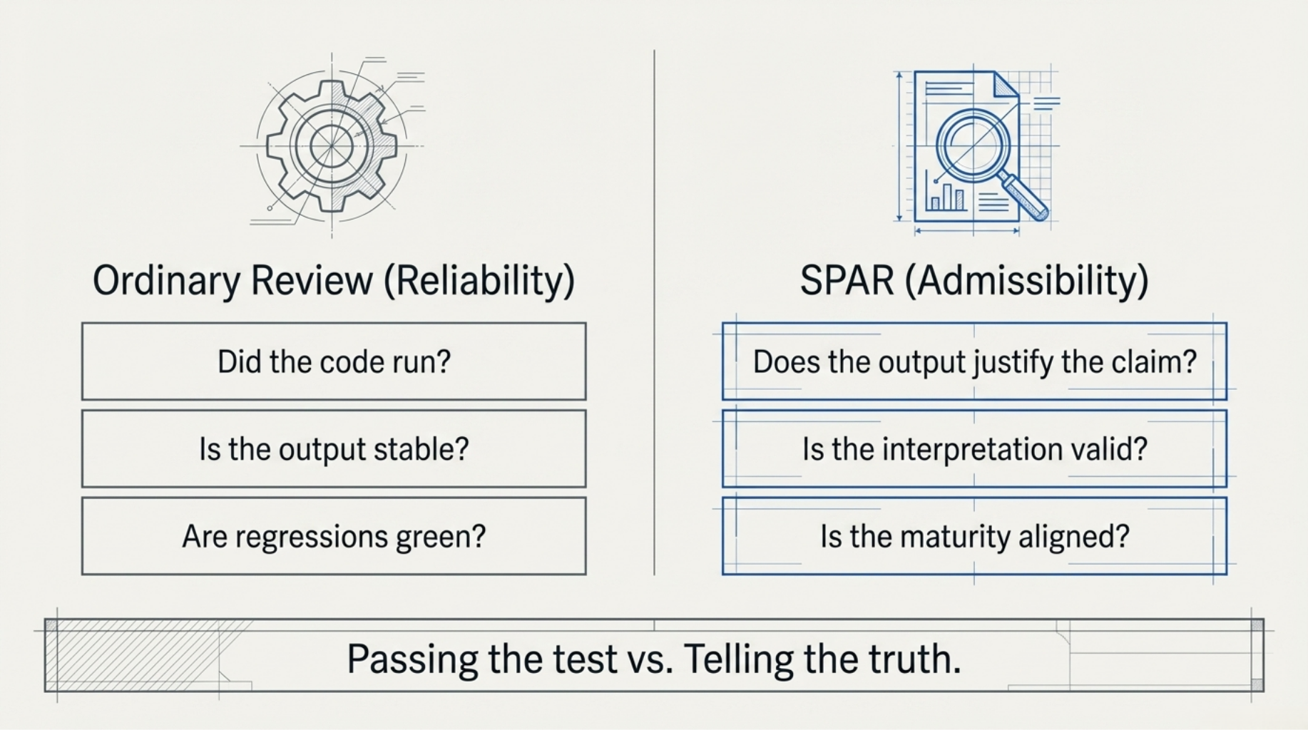 Ordinary Review vs SPAR