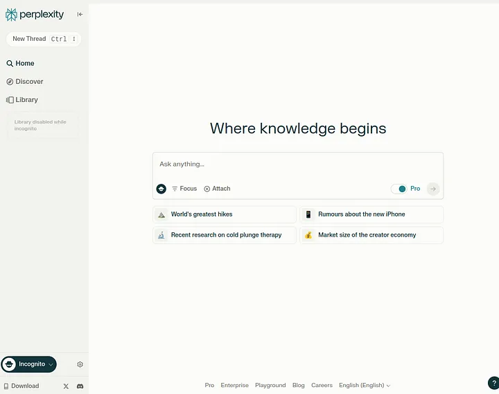 Getting Started with Perplexity AI