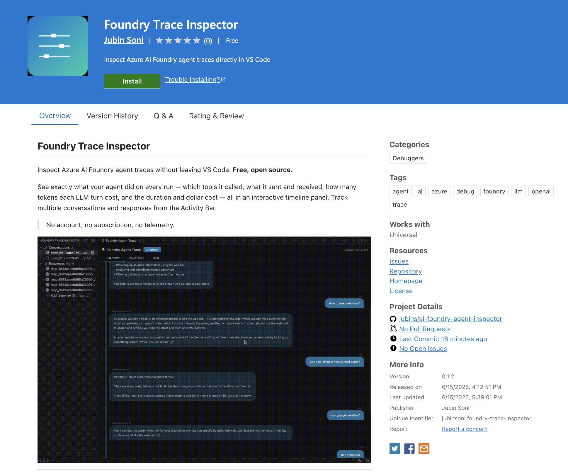 Marketplace description