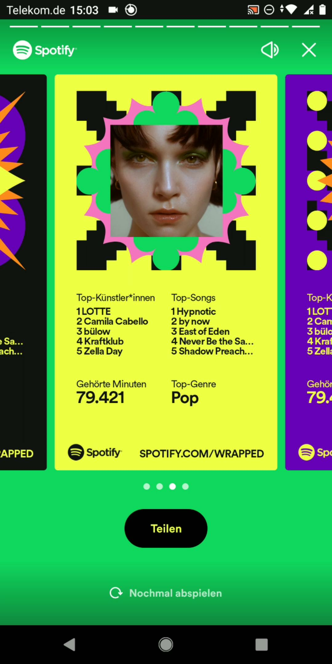 Spotify Wrapped Summary