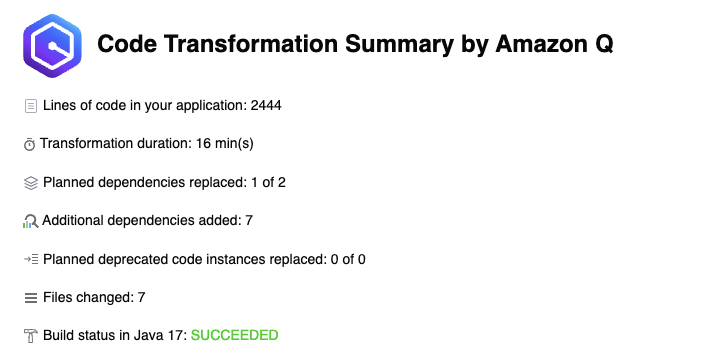 Code Transformation Summary