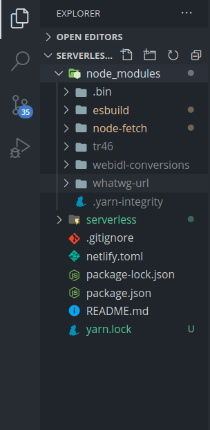 Serverless application
