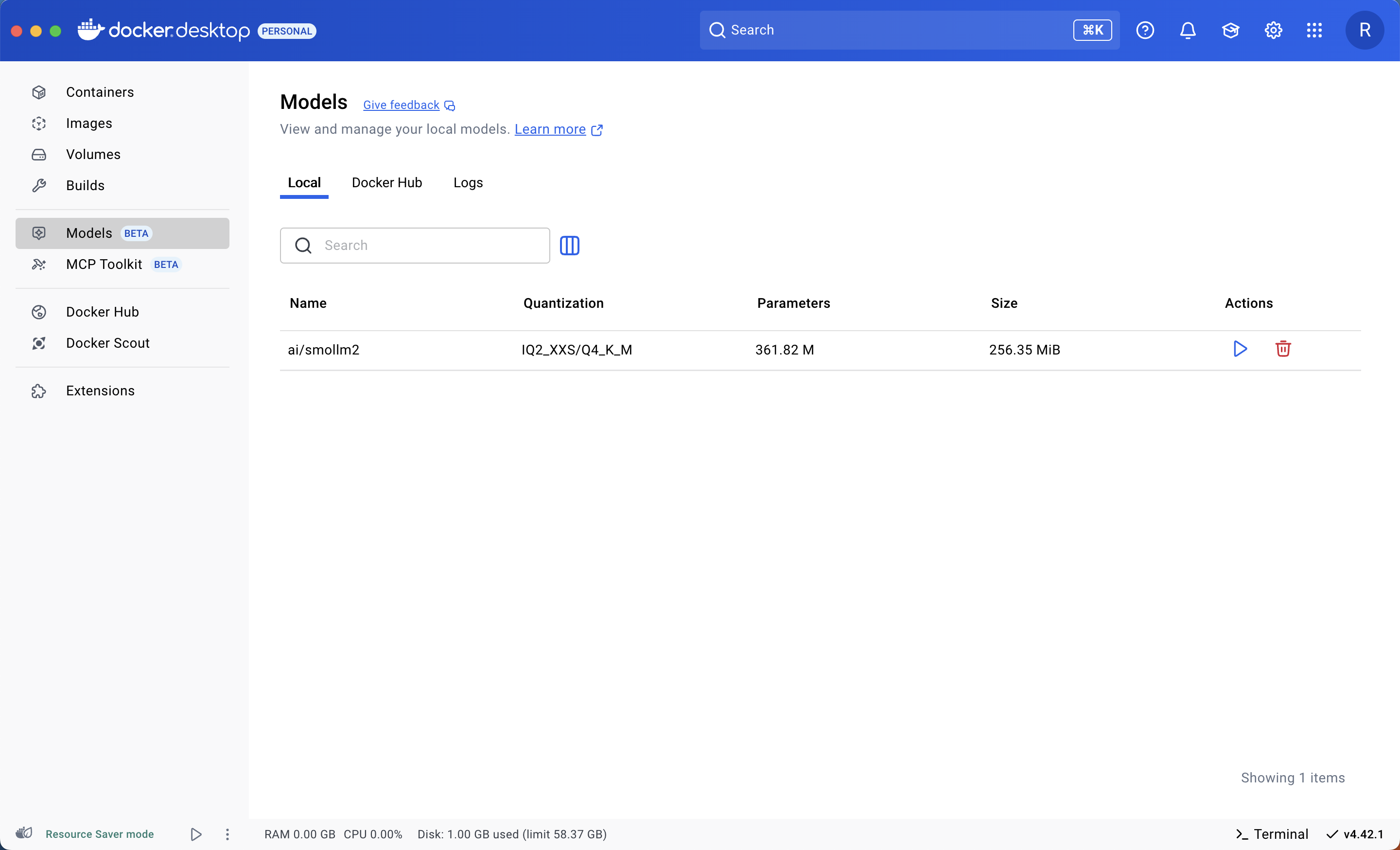 Docker Models