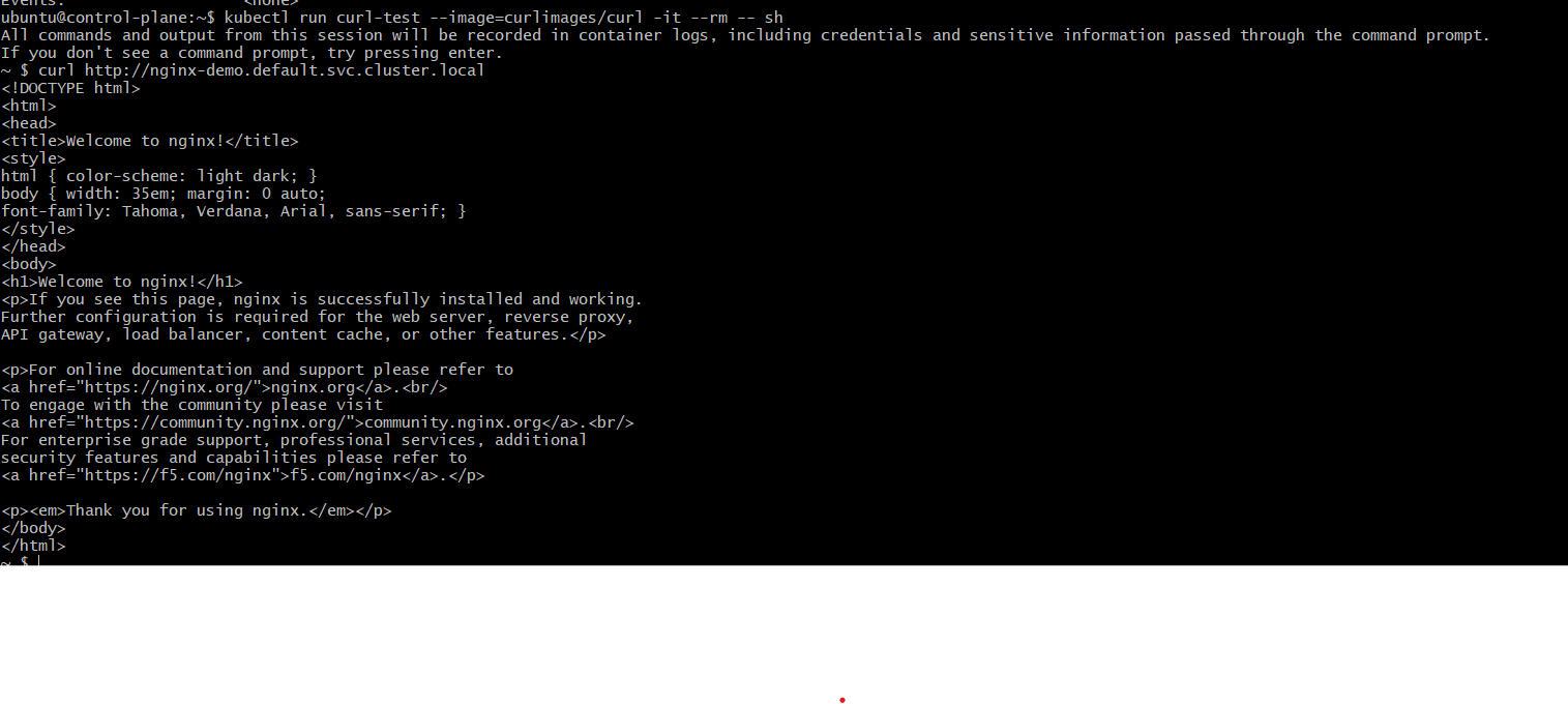 cluster-networking-test