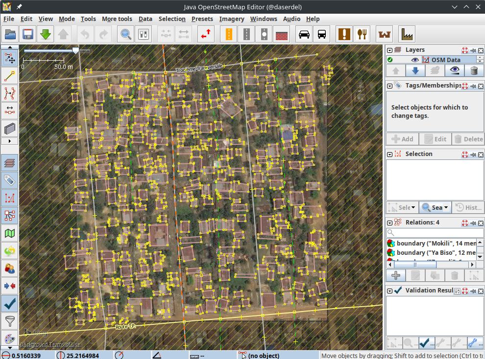 JOSM Openstreetmap editor