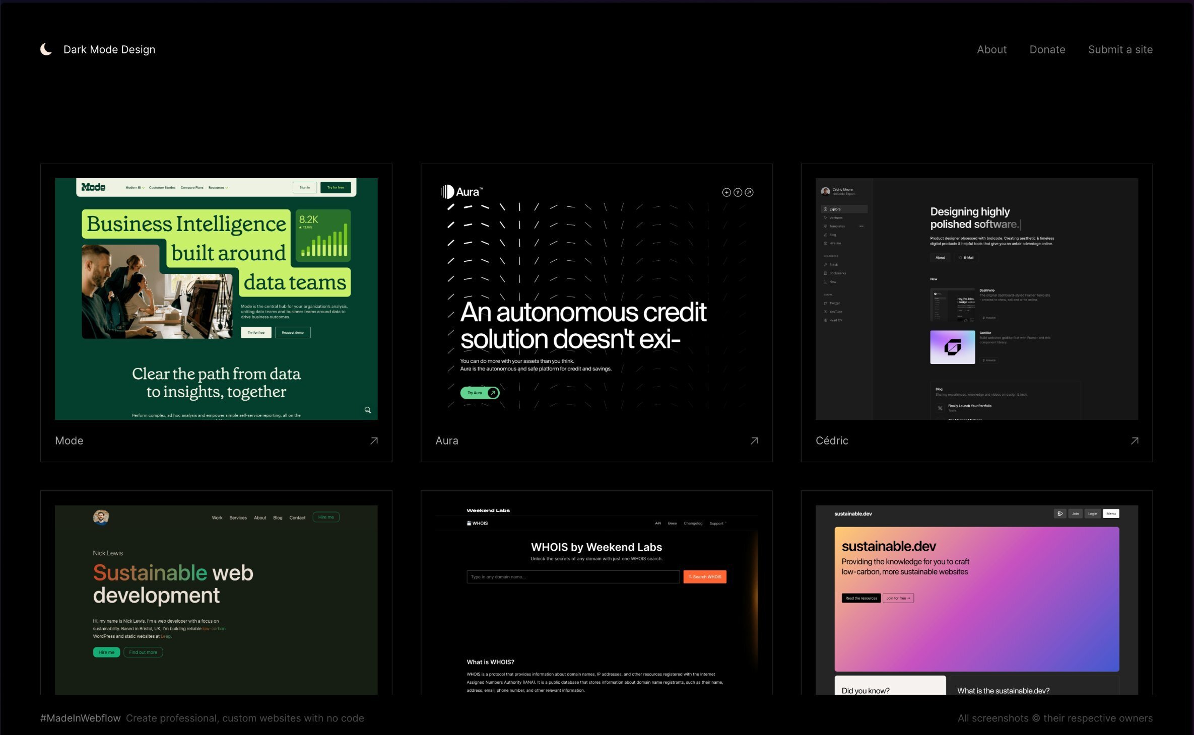 Dark Mode Design