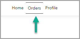 current page link with border top and bottom
