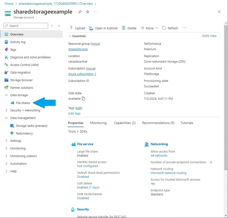 Locating File Shares