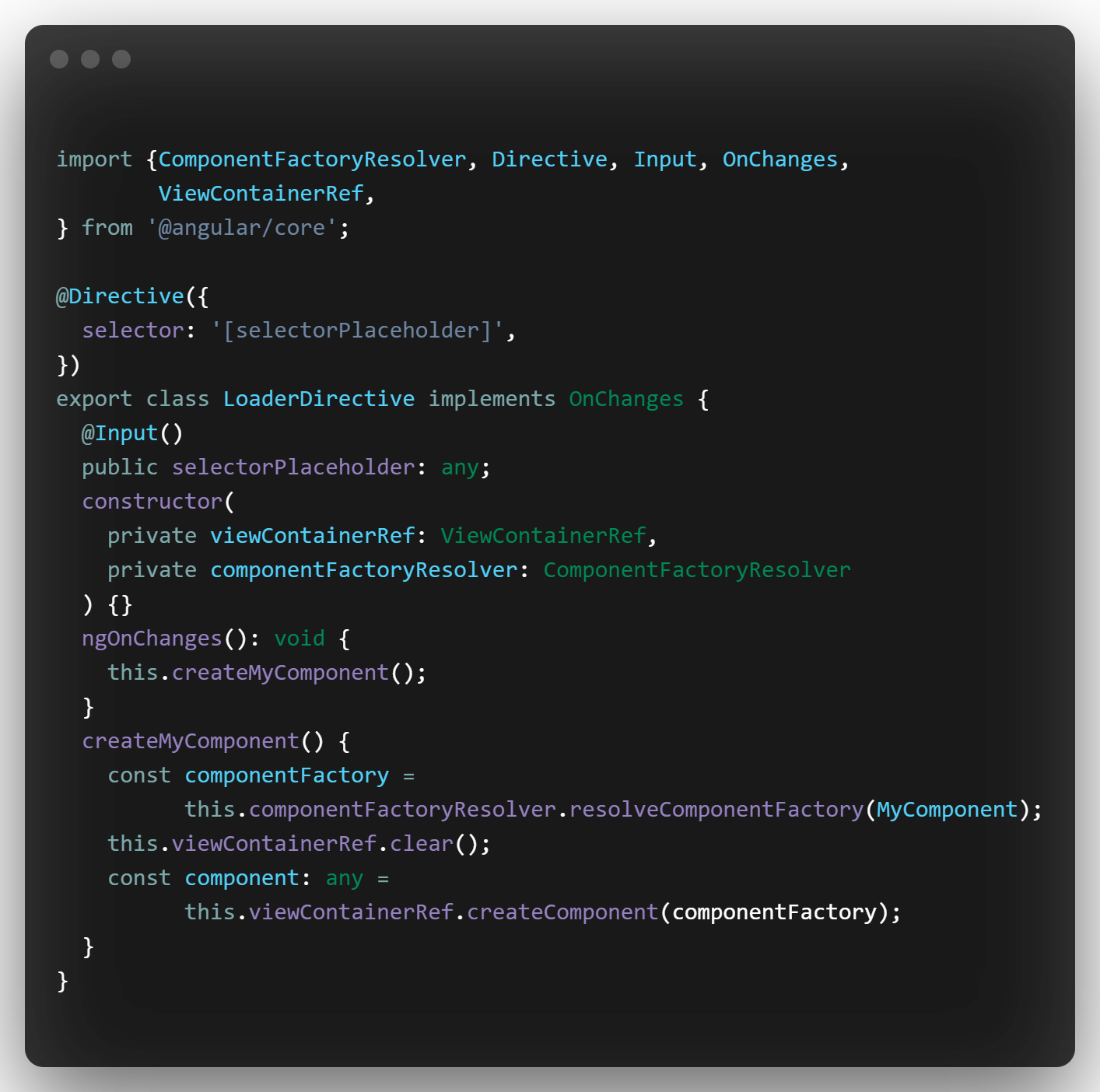 Creating components v12