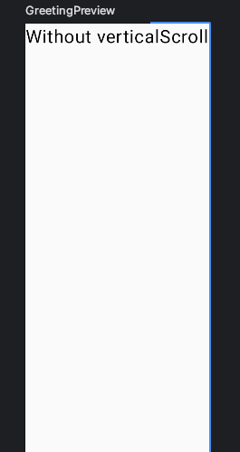 screen shout without verticalScroll()