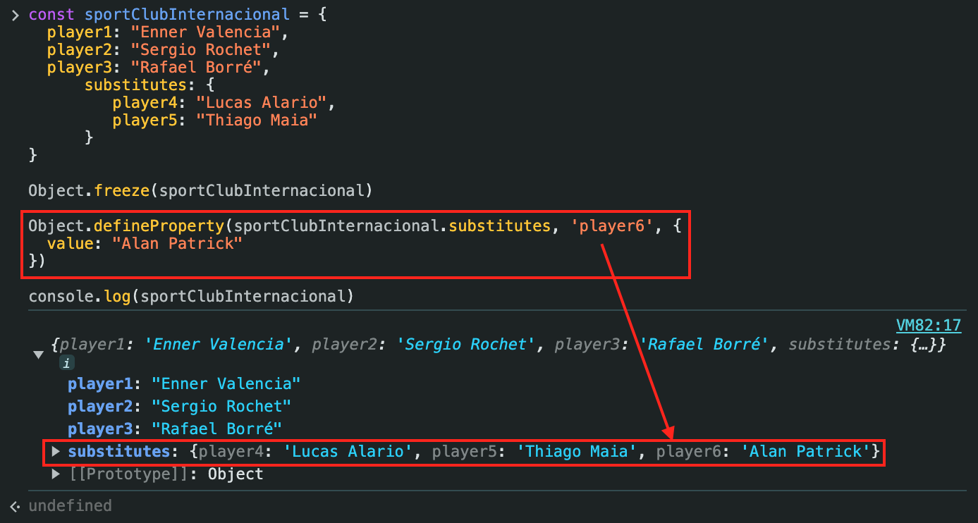 O player6 foi adicionado