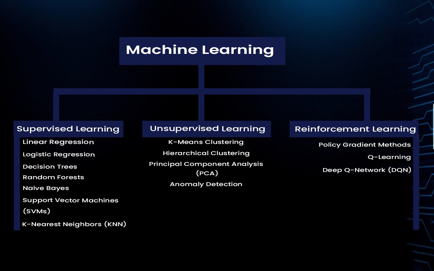 Common Machine Learning Algorithim