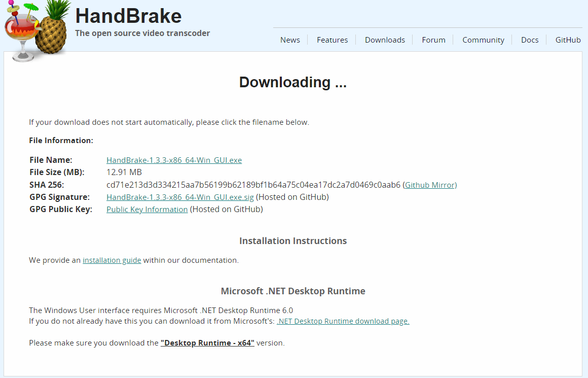 HandBrake