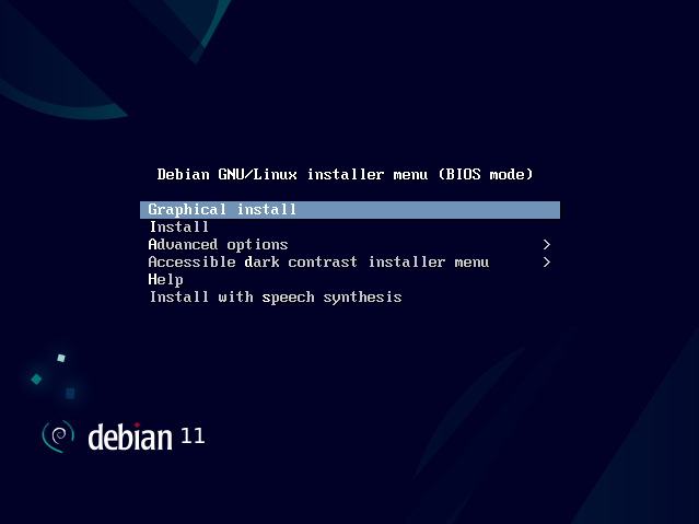 Debian Menu