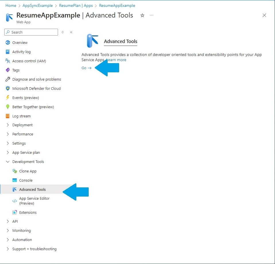 AppSync Advanced Tools