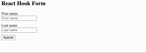 React Hook Form - Form Development Demo