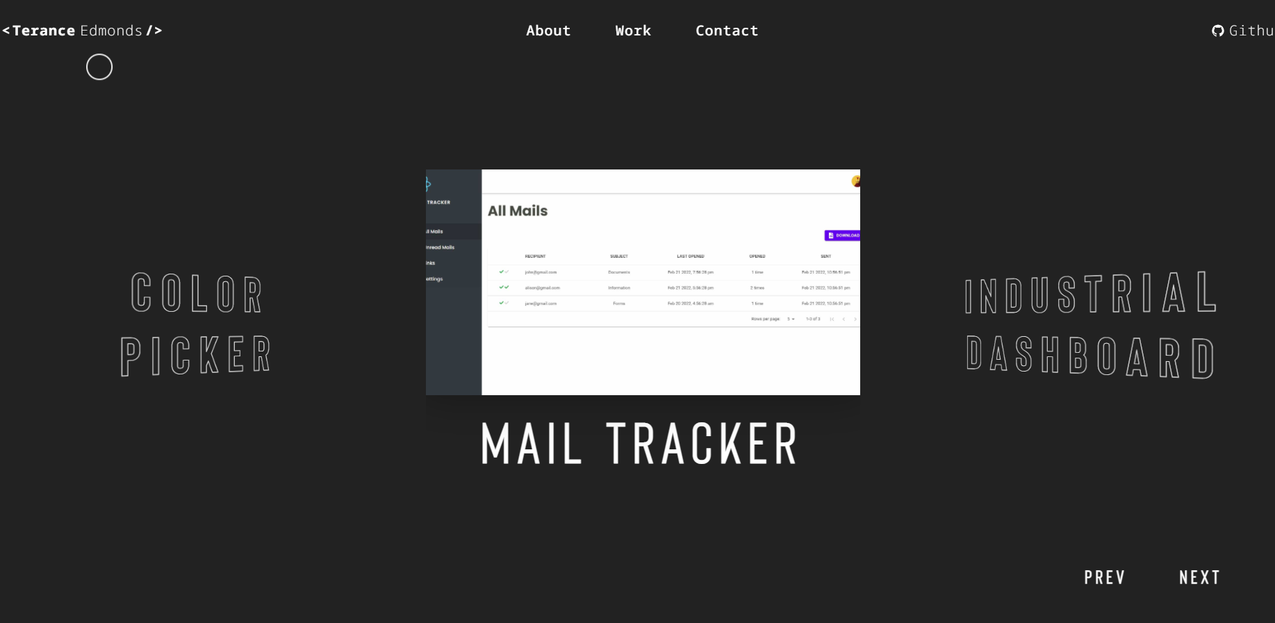 Terance Portfolio