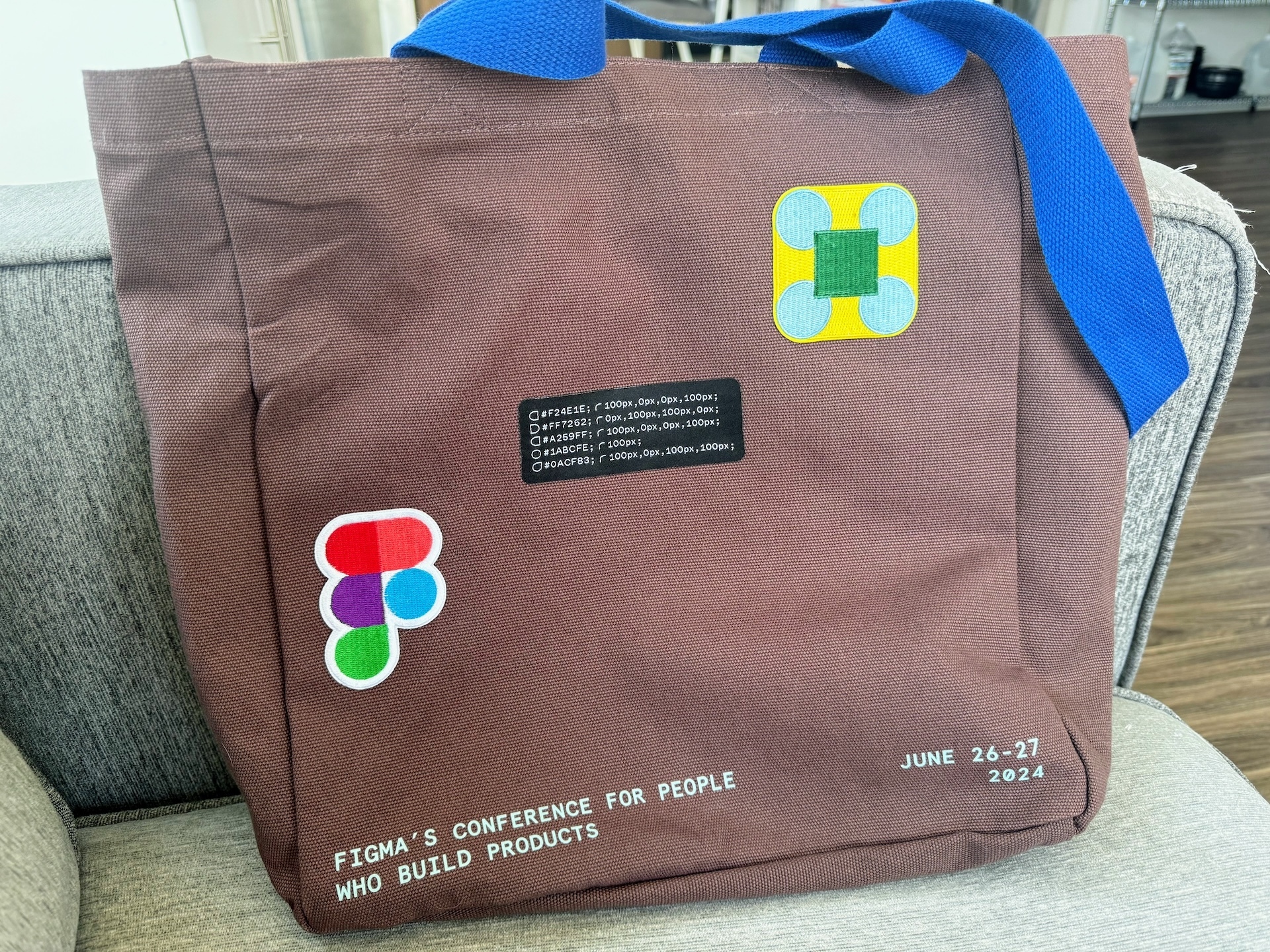 Back of the Figma bag