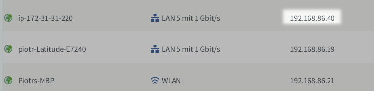 Bridge on local router