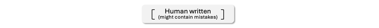 Human written