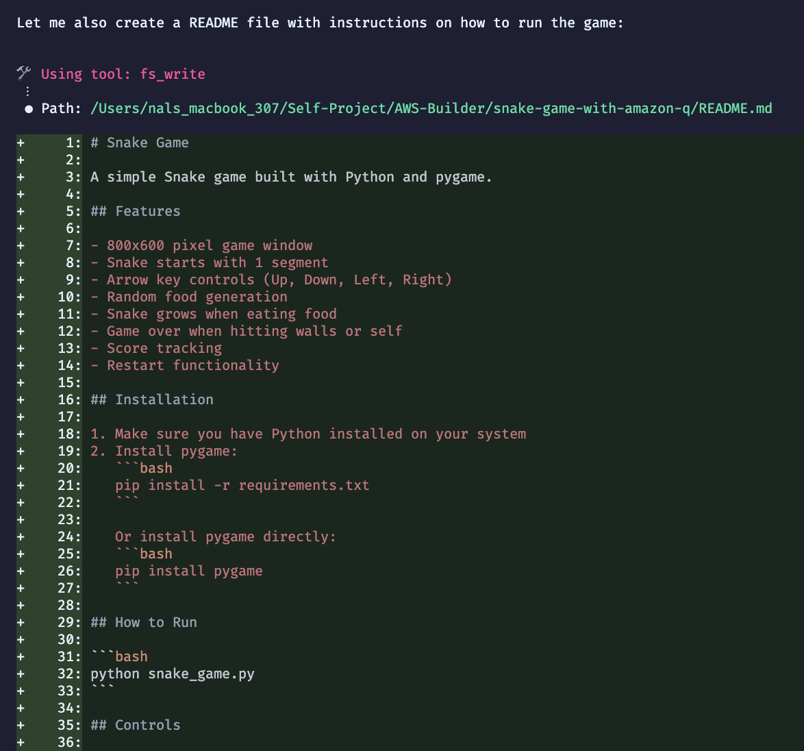 Q tạo Readme