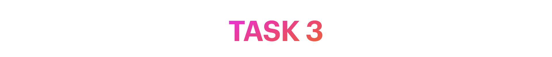 Task #3