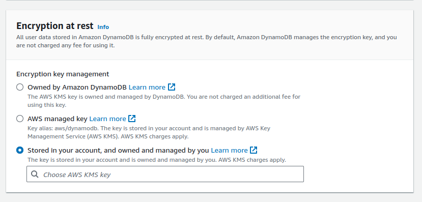 Add our own custom key